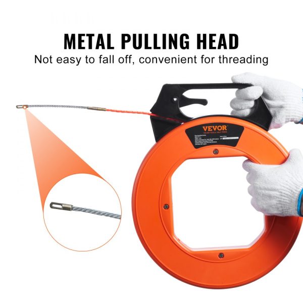 125-FT 3/16-Inch PET Wire Puller with Optimized Handle for Cable Fishing in Walls and Conduit Non-Conductive - Image 6