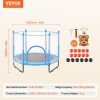 60" Trampoline for Kids Mini Toddler Trampoline with Net Indoor Outdoor - Image 7