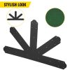 Black Powder-Coated Decorative Gable Plate with Heavy-Duty Steel Truss Nail Plates, 12x12 Pitch Gable Bracket, 4mm/0.16 Steel Bolts for Wooden Beams - Image 6