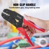 Ratcheting Crimping Pliers for Insulated Electrical Connectors, AWG22-10, Wire Stripper, 210 Heat Shrink Tubes, Easy-Crimp Tool - Image 6