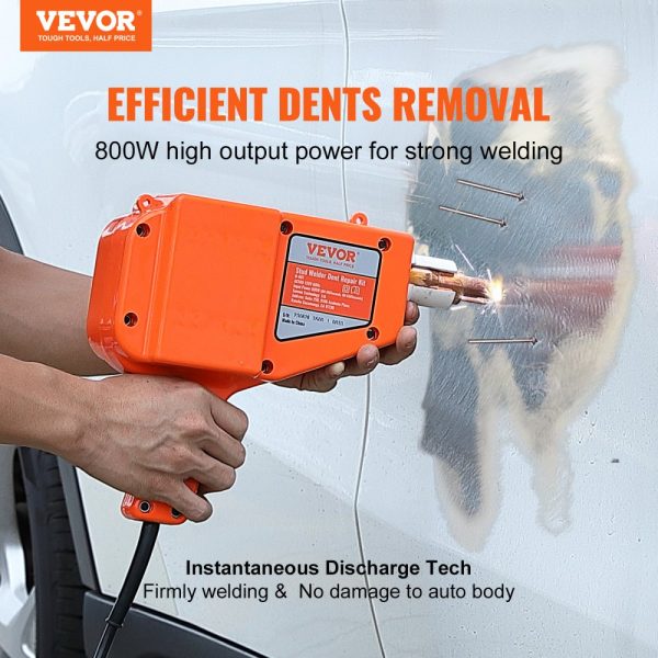 Professional Auto Body Dent Repair Kit with 800W Spot Welder, 5 Welding Modes, and 13-Piece Welding Accessories for Car, Truck, Motorcycle Repair - Image 2