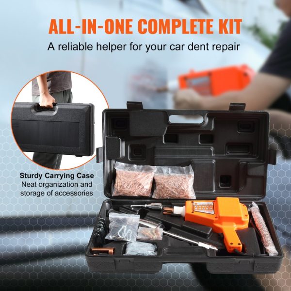 Professional Auto Body Dent Repair Kit with 800W Spot Welder, 5 Welding Modes, and 13-Piece Welding Accessories for Car, Truck, Motorcycle Repair - Image 6