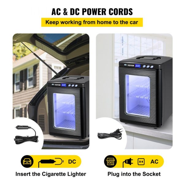 Black Reptile Incubator 25L Digital Heating & Cooling 5-60°C for Small Reptiles 12V/110V - Image 6