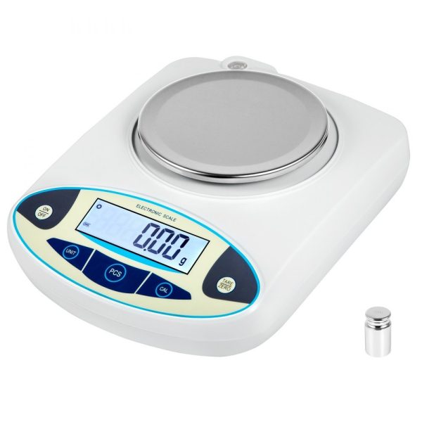 Lab Analytical Scale - High Precision Digital with 3000g Capacity and 0.01g Accuracy, 13 Unit Conversions, Versatile Use for Science, Jewelry, Industry, and Business