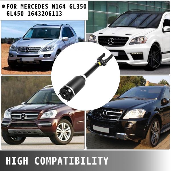 Mercedes W164 GL350 GL450 Front Air Suspension Shock Strut Absorber 1643206113 - Image 7