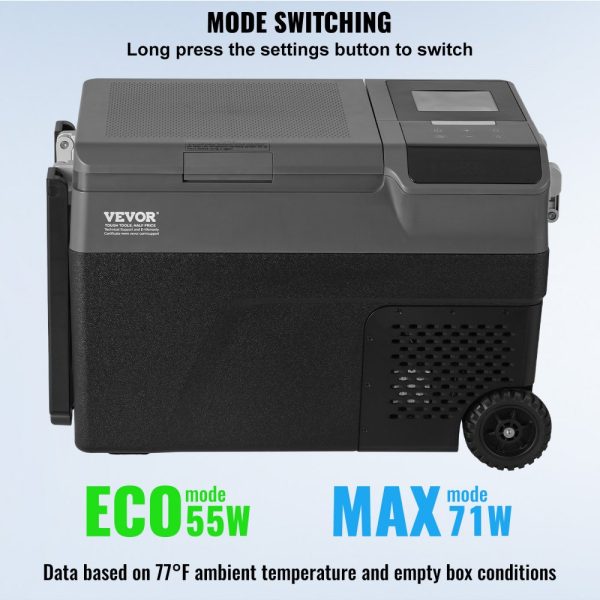 Portable Car Refrigerator Freezer w/ Ice Making Function 37QT Single Zone - Image 5