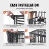 42 Inch Sturdy Steel Dog Crate, 3-Door Heavy Duty Kennel with Lockable Wheels and Removable Tray for Medium to Large Dogs, Anxiety Relief Indoors and Outdoors - Image 5