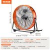 Drum Fan 24 Inch High Velocity Industrial Use 3-Speed Timer for Warehouse - Image 7