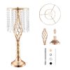 10PCS 55cm/21.65” Tall Crystal Wedding Flower Stand Vase for Party Decor - Image 3
