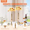 24PCS 50cm/19.7” Wedding Flower Vase Metal Gold Floral Stand for Table - Image 2