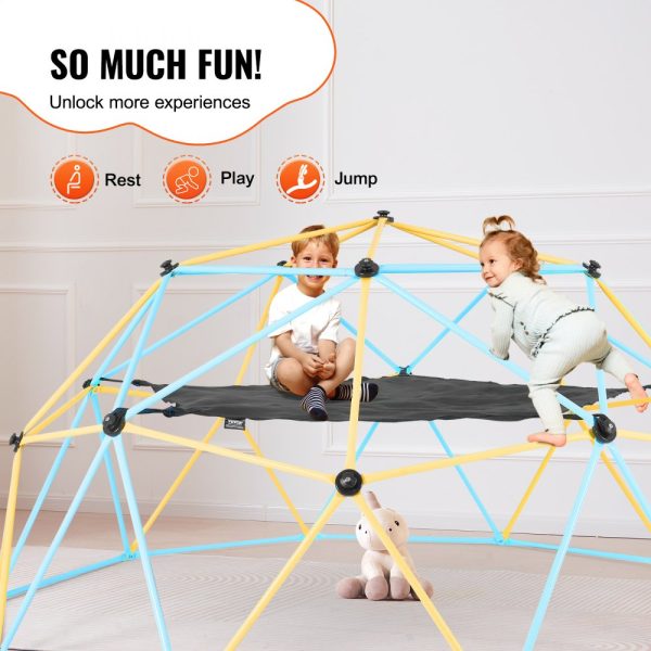 Dome Climbing Hammock for 10ft Structures, 350 lbs Capacity, Outdoor Jungle Gym Accessory - Image 3