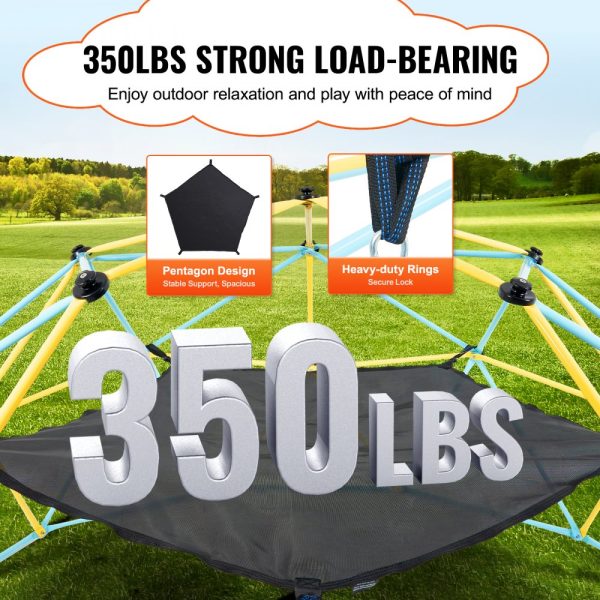 Dome Climbing Hammock for 10ft Structures, 350 lbs Capacity, Outdoor Jungle Gym Accessory - Image 4