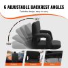 Dual-Zone Heated Stadium Seat with Backrest, 3 Heat Settings, Wide Bleacher Design, Folding Portable Padded Chair with Cup Holder, Ideal for Sports, Camping, Concerts - Image 5