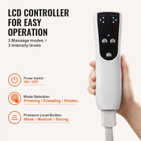 Leg Massager with Air Compression and LCD Controller for Foot and Calf Massage, 3 Modes, 3 Intensities, Reduces Swelling, Pain, and Improves Circulation - Perfect Gift for Mom or Dad - Image 3