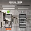 4-Pack LED Shop Light 4FT 40W 4500LM Surface Hanging Mount Fixture with ON/OFF Switch for Garage Warehouse Home Workshop and Office - Image 3