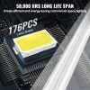 4-Pack LED Shop Light 4FT 40W 4500LM Surface Hanging Mount Fixture with ON/OFF Switch for Garage Warehouse Home Workshop and Office - Image 5