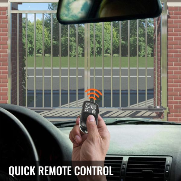 Automatic Dual Swing Gate Opener Heavy Duty AC 50W Remote Push Pull Dual Gate 16mm/s 660lbs 18ft - Image 3