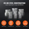 29 Piece Bolt and Nut Remover Set 6mm-10mm 13/32 to 3/4 CR-MO Steel Extraction Socket Set with Storage Case - Image 3