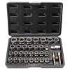 29 Piece Bolt and Nut Remover Set 6mm-10mm 13/32 to 3/4 CR-MO Steel Extraction Socket Set with Storage Case