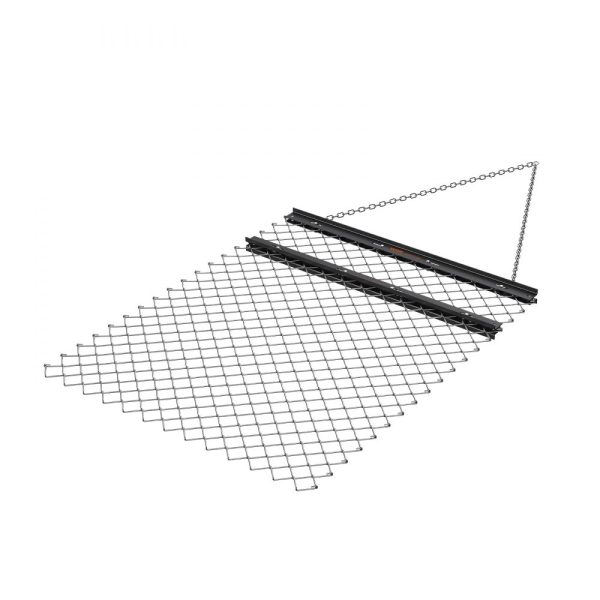 4x5' Q235 Steel Drag Harrow for ATV UTV Tractor Landscaping Sod Preparation