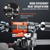 Diamond Core Drill Machine 10in Wet Concrete Core Drilling Rig Stand Wheels 750RPM 1-14 Thread Lifting Handle 10in Diameter for Concrete Brick Stone 2500W - Image 5