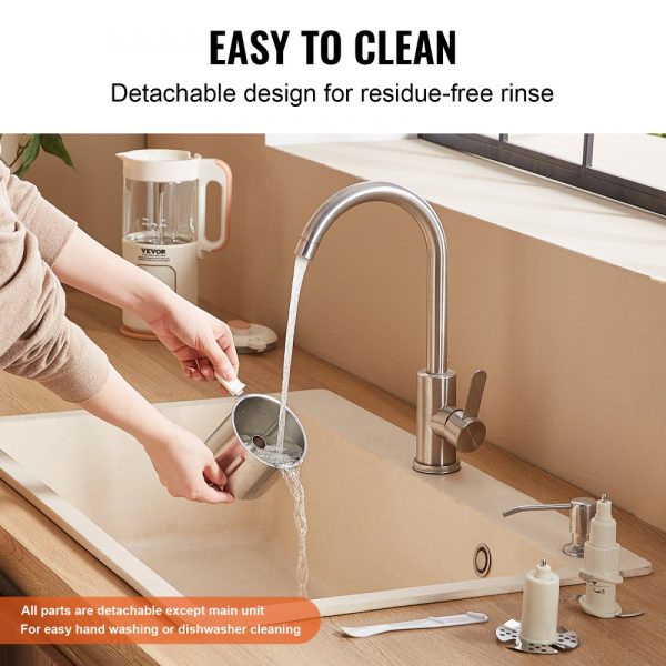 Baby Food Maker 500W Electric Baby Food Processor with 300ml Glass Bowl SUS304 Stainless Steel 4-Blade Grinder Steamer for Food Fruit Vegetable Meat - Image 4
