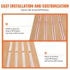 Durable Aluminum PEX Heat Transfer Plates 4ft Radiant Heat for 3/4 PEX Pipe Easy to Install and Trim Perfect for Wood Floors 100 Pieces - Image 4