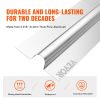 Durable Aluminum PEX Heat Transfer Plates 4ft Radiant Heat for 3/4 PEX Pipe Easy to Install and Trim Perfect for Wood Floors 100 Pieces - Image 5