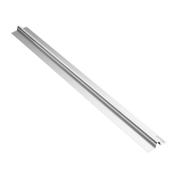 Durable Aluminum PEX Heat Transfer Plates 4ft Radiant Heat for 3/4 PEX Pipe Easy to Install and Trim Perfect for Wood Floors 100 Pieces