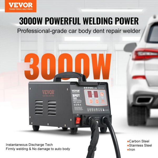 Stud Welder Dent Repair Kit 220V 3KW Spot Welder Dent Puller with 7 Modes - Image 2