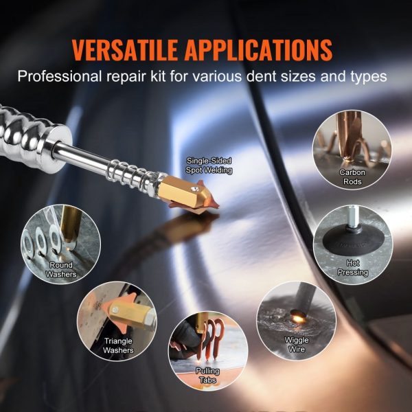 Stud Welder Dent Repair Kit 220V 3KW Spot Welder Dent Puller with 7 Modes - Image 4