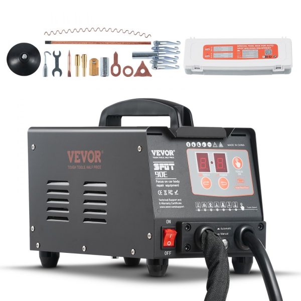 Stud Welder Dent Repair Kit 220V 3KW Spot Welder Dent Puller with 7 Modes