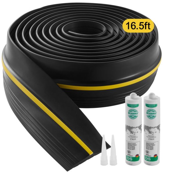 Garage Door Threshold Seal Strip 16.5 FT Universal Bottom Waterproof PVC