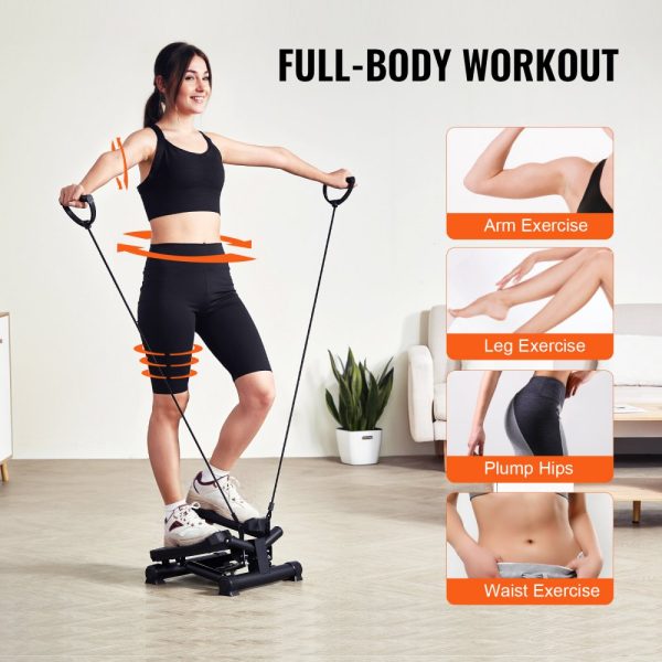 Stair Stepper for Exercise at Home Mini Twist Stepper with Resistance Band - Image 3
