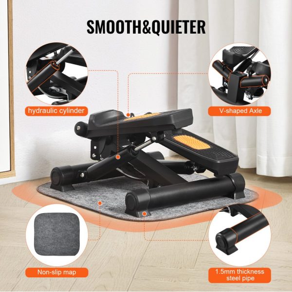 Stair Stepper for Exercise at Home Mini Twist Stepper with Resistance Band - Image 4