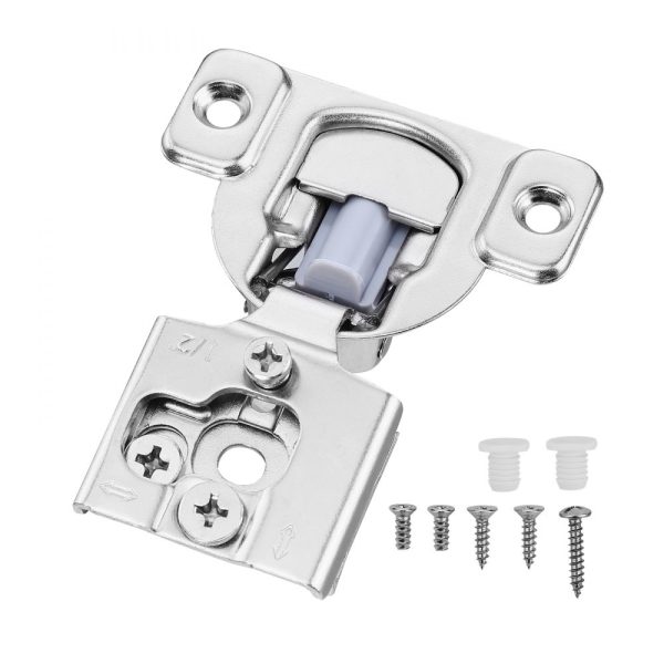 Cabinet Door Hinges 50 Packs Partial Overlay Soft Close for Framed Type