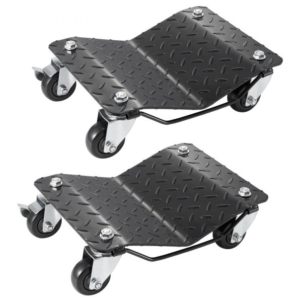 Heavy-duty Wheel Dolly Set for Moving Cars Trucks Trailers Motorcycles and Boats