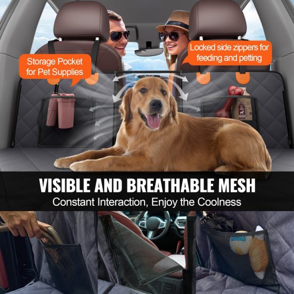 57.4 x 30.3 in Dog Car Seat Cover for Back Seat Waterproof 600D for Truck - Image 6