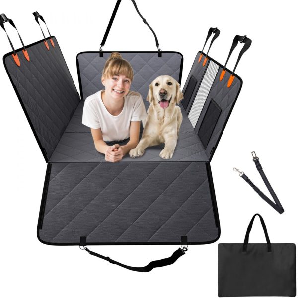 57.4 x 30.3 in Dog Car Seat Cover for Back Seat Waterproof 600D for Truck