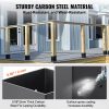 4x4 Post Base 2-Pack Heavy Duty Powder-Coated Matte Black for Pavilion Deck Railing Support - Image 4