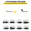 Professional Paintless Dent Removal Kit with 13-Piece Repair Tools Including 5 Stainless Steel Rods and 8 Tapper Heads for Hail Damage Minor Dents and Door Dings - Image 4