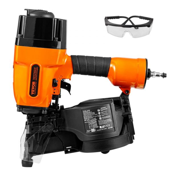 MCN90 Coil Framing Nailer 1-3/4" to 3-1/2" 15 Degree Pneumatic Nail Gun