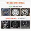 16" Wheel Rim Cover Hubcaps Set of 4 Sturdy Hubcap for All Weather Use - Image 3