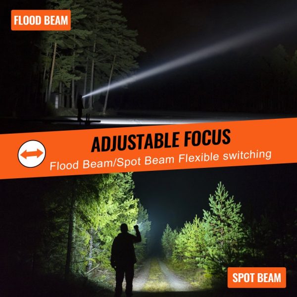 10000 Lumen High Lumens Flashlight, 5 Lighting Modes Rechargeable - Image 4