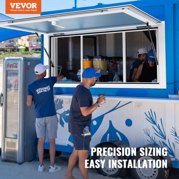 36"L x 24"W Concession Stand Serving Window Food Truck Service Awning - Image 2