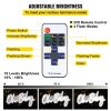 Neon Sign Wall Decor with Remote Control and Dimmable Switch for Baby Shower, Birthday Party, Wedding 23.5x12 White - Image 3