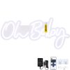 Neon Sign Wall Decor with Remote Control and Dimmable Switch for Baby Shower, Birthday Party, Wedding 23.5x12 White