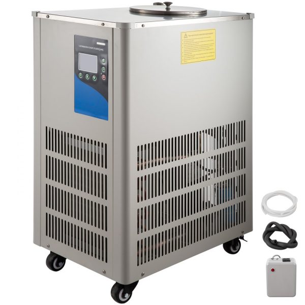 Laboratory Chiller Circulator with 5L Capacity, Low Temp Cooling, -20℃, Recirculating Pump for Lab Use
