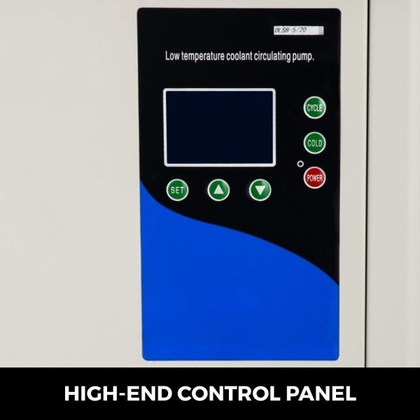Laboratory Chiller Circulator with 5L Capacity, Low Temp Cooling, -20℃, Recirculating Pump for Lab Use - Image 3