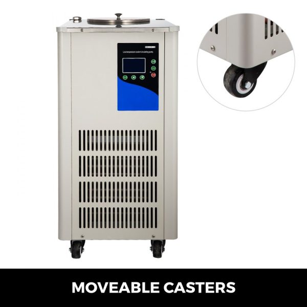 Laboratory Chiller Circulator with 5L Capacity, Low Temp Cooling, -20℃, Recirculating Pump for Lab Use - Image 6